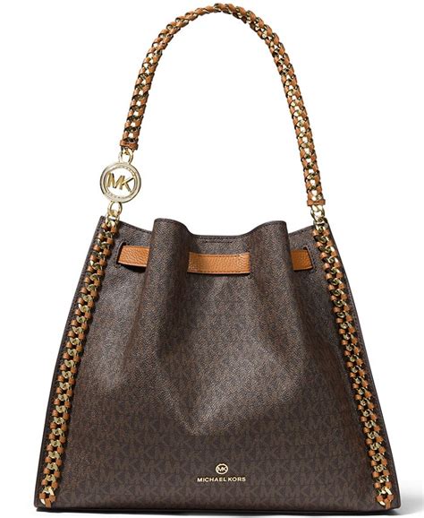 michael kors chain bags|mina large chain shoulder bag.